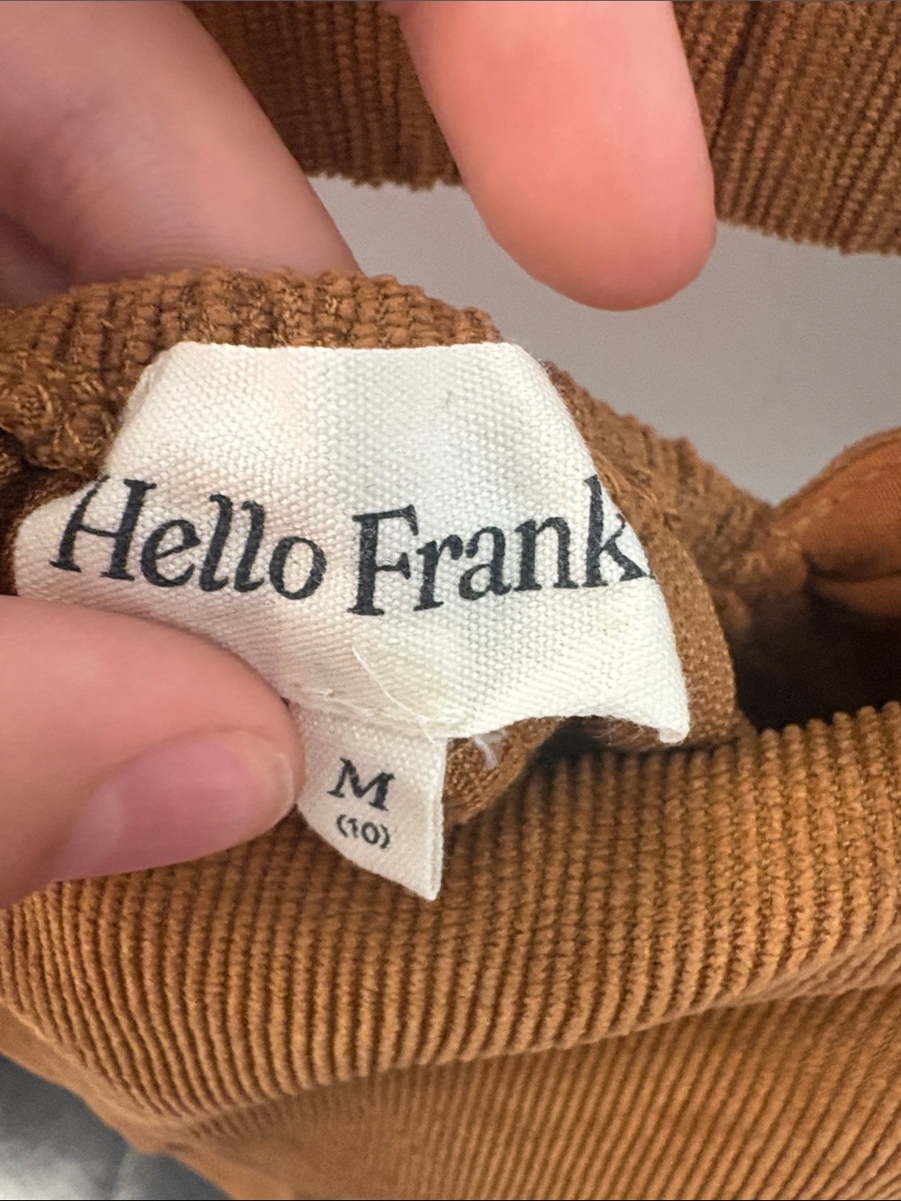 Hello Frankie girls dress dark sand color girls M - Picture 2 of 3